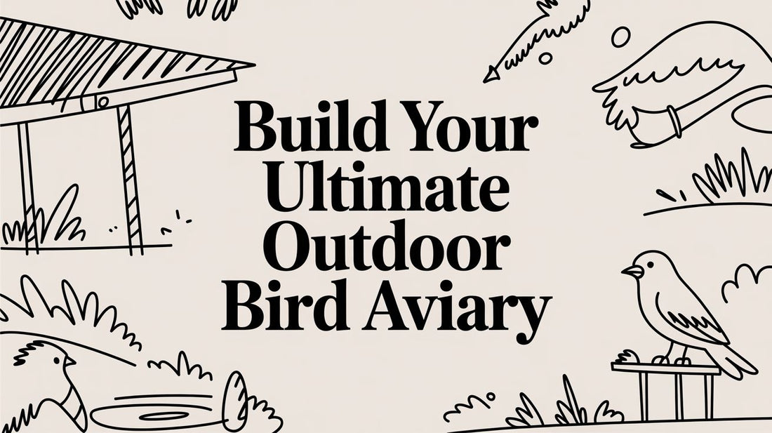 Build Your Ultimate Outdoor Bird Aviary