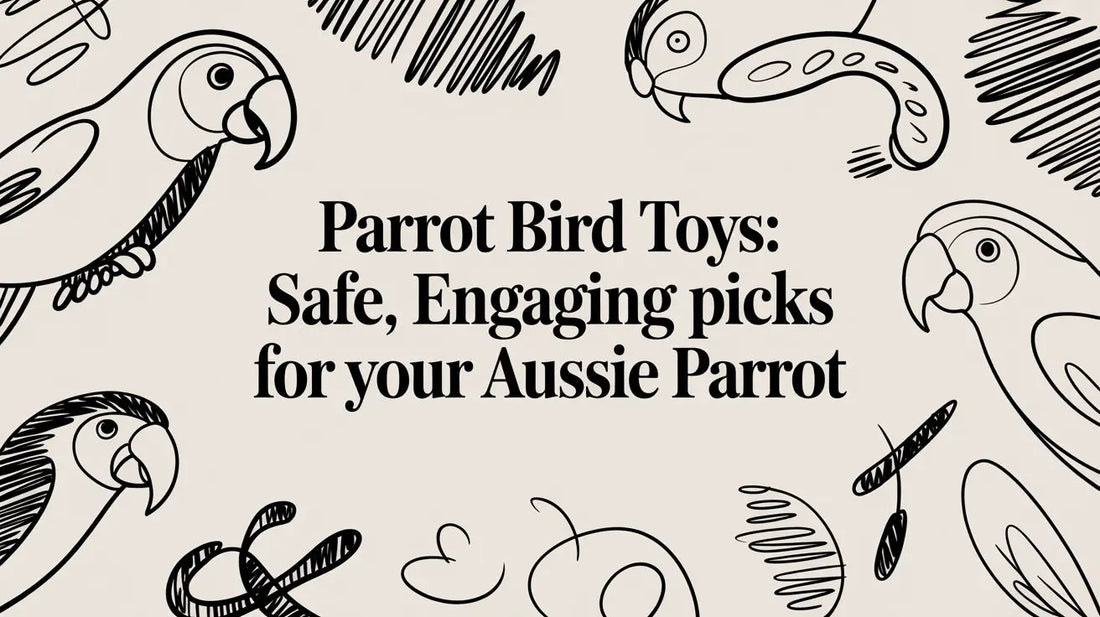 Parrot Bird Toys: Safe, Engaging Picks for Your Aussie Parrot Lou Lou Bells Bird Toys