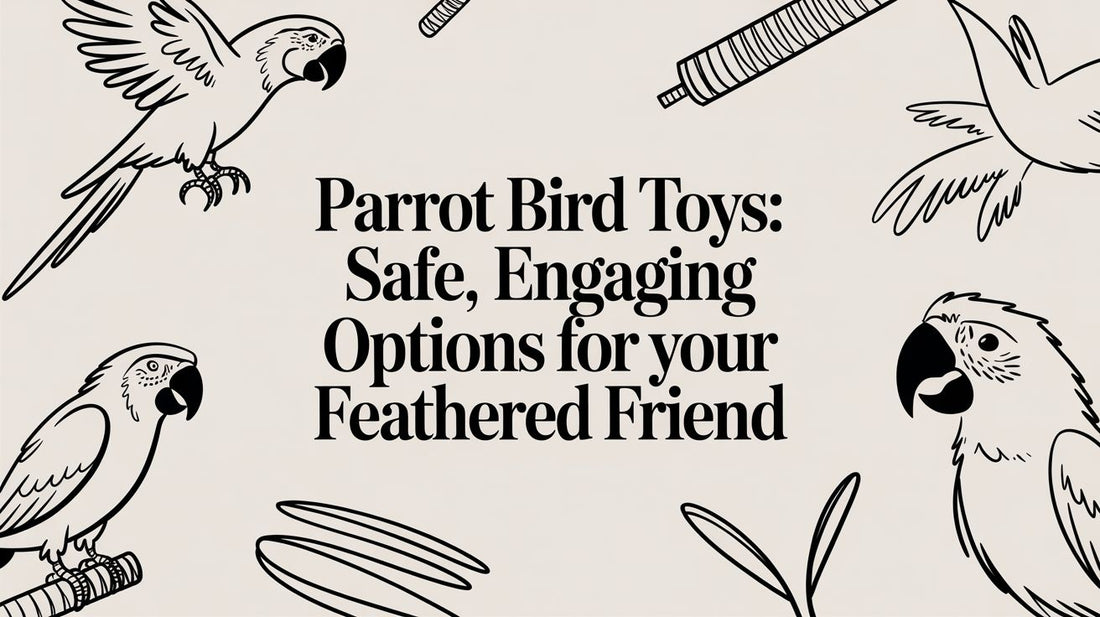 Parrot Bird Toys: Safe, Engaging Options for Your Feathered Friend Lou Lou Bells Bird Toys