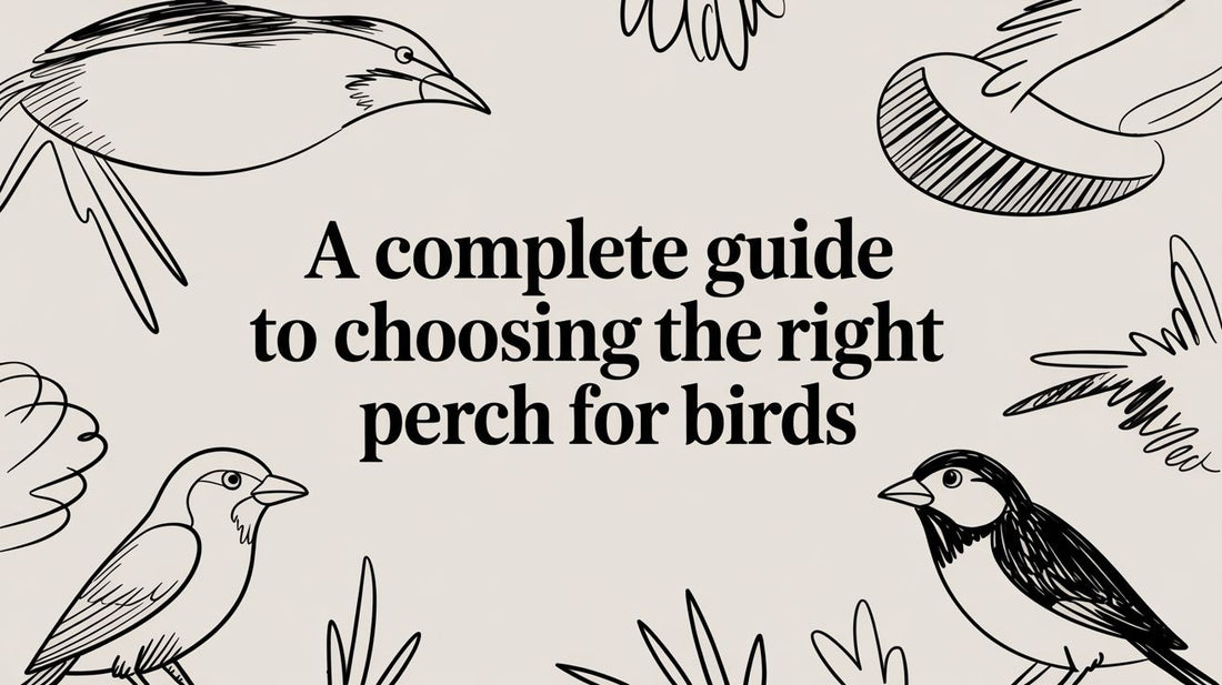 A Complete Guide to Choosing the Right Perch for Birds