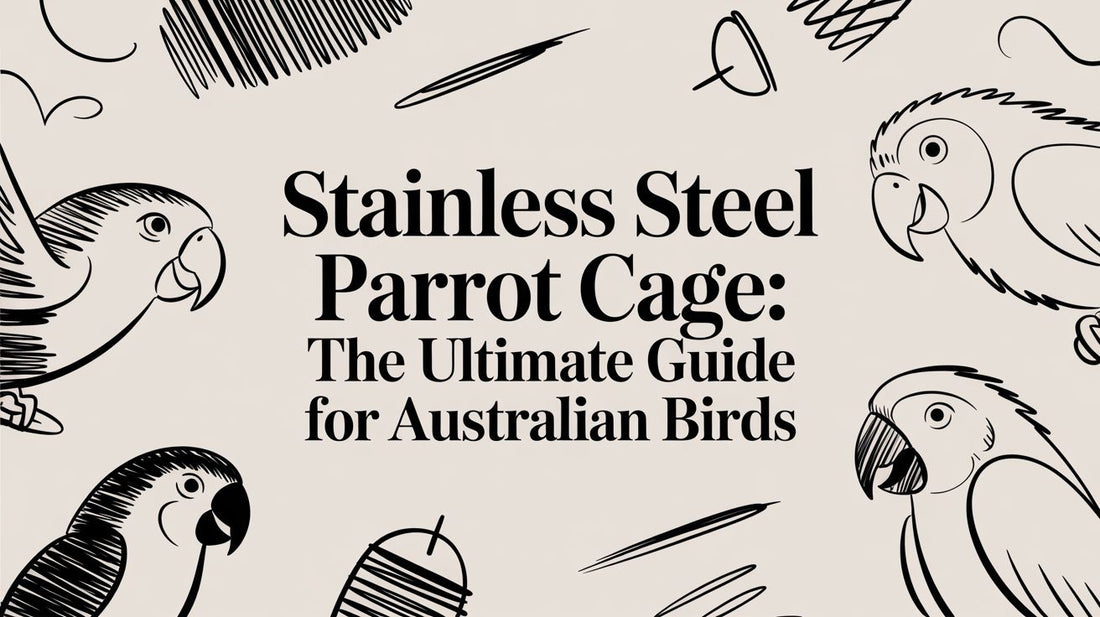 Stainless Steel Parrot Cage: The Ultimate Guide for Australian Birds Lou Lou Bells Bird Toys