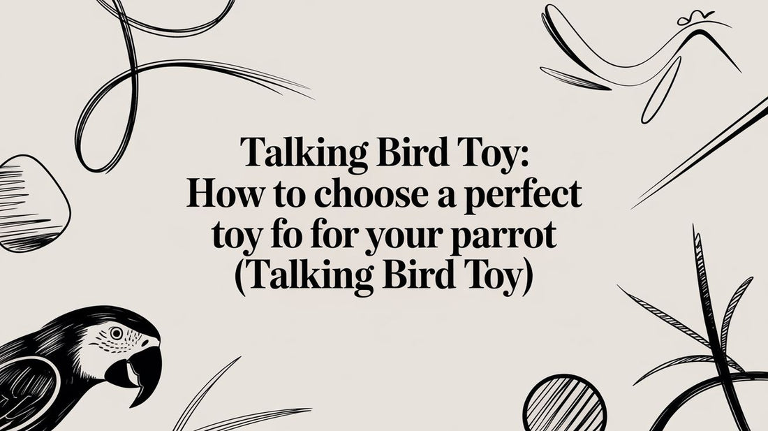 Talking Bird Toy: How to Choose a Perfect Toy for Your Parrot