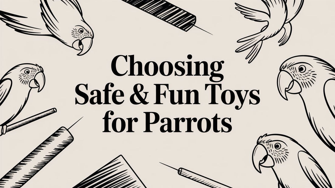 Choosing Safe & Fun Toys For Parrots