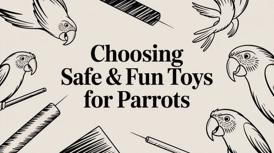 Choosing Safe & Fun Toys For Parrots