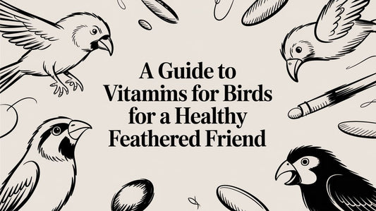 A Guide to Vitamins for Birds for a Healthy Feathered Friend Lou Lou Bells Bird Toys