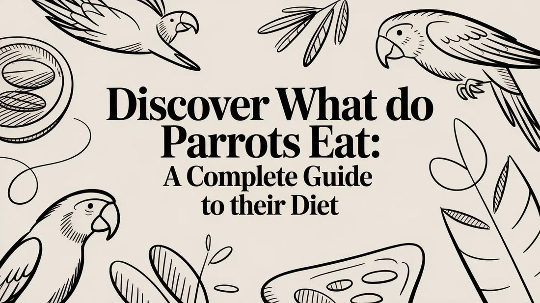 Discover what do parrots eat: A complete guide to their diet Lou Lou Bells Bird Toys