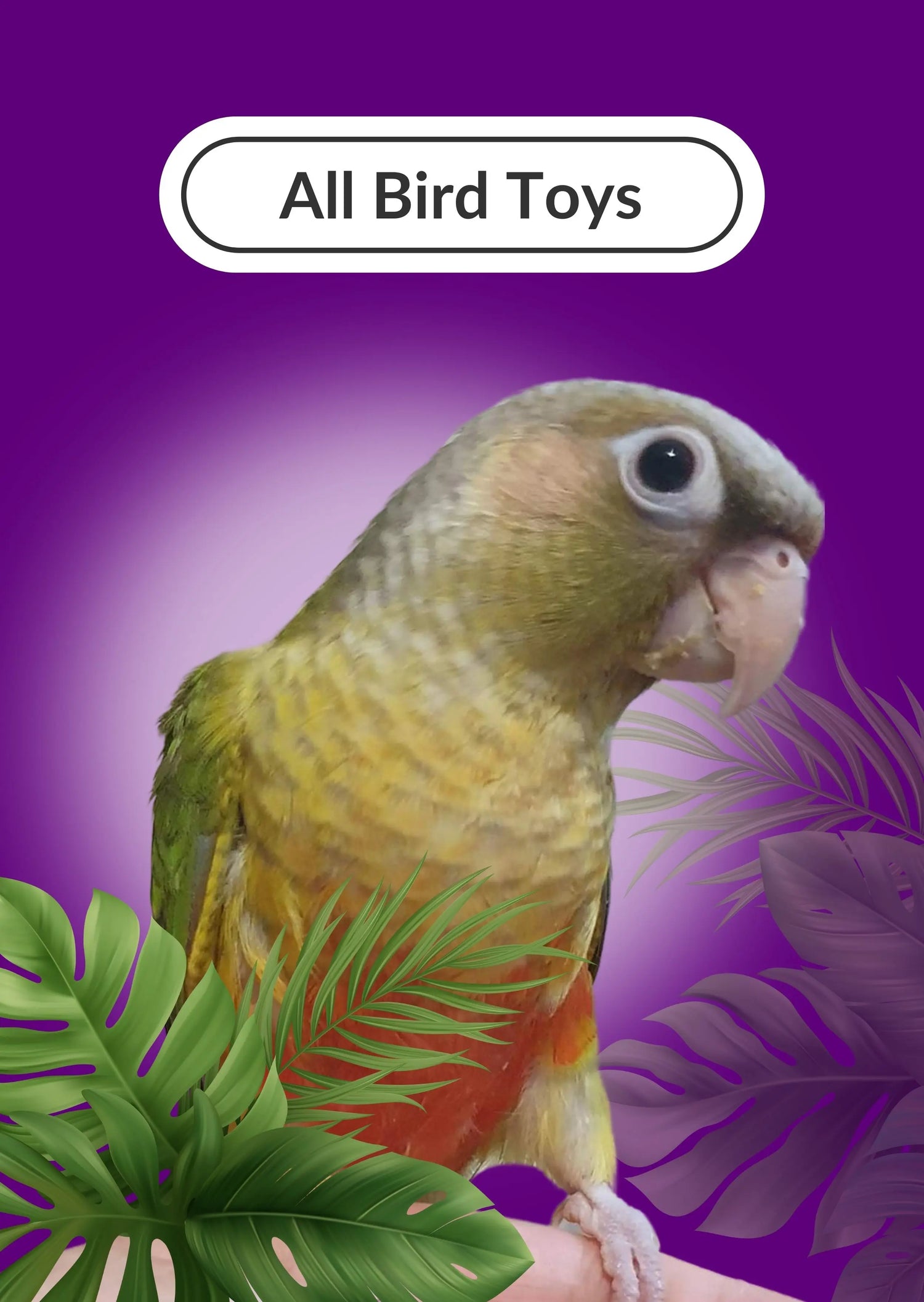 All-Bird-Toys Lou Lou Bells Bird Toys