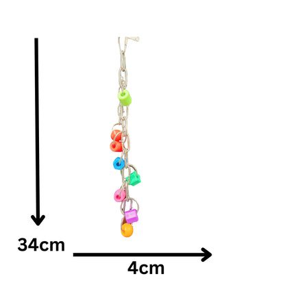 measurements of the big bead bird toy