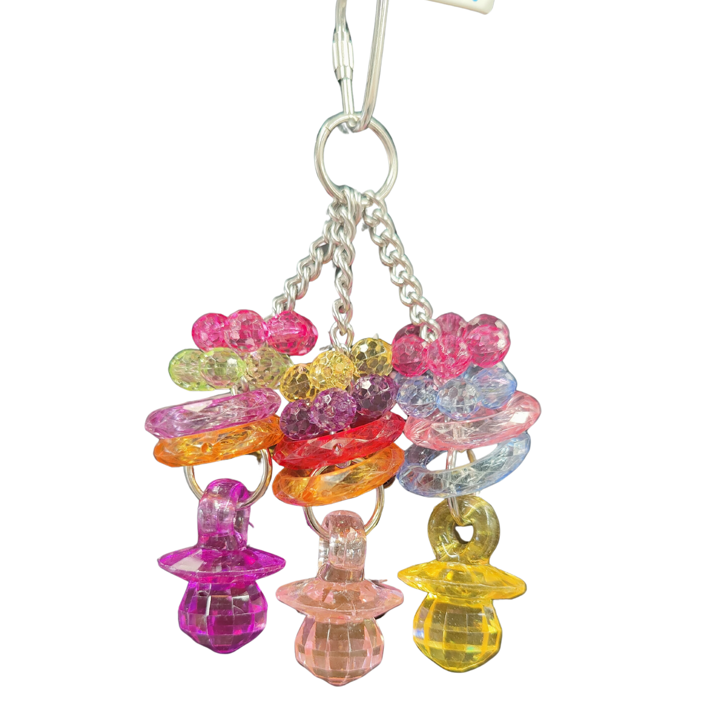 lots of bling on this bird toy