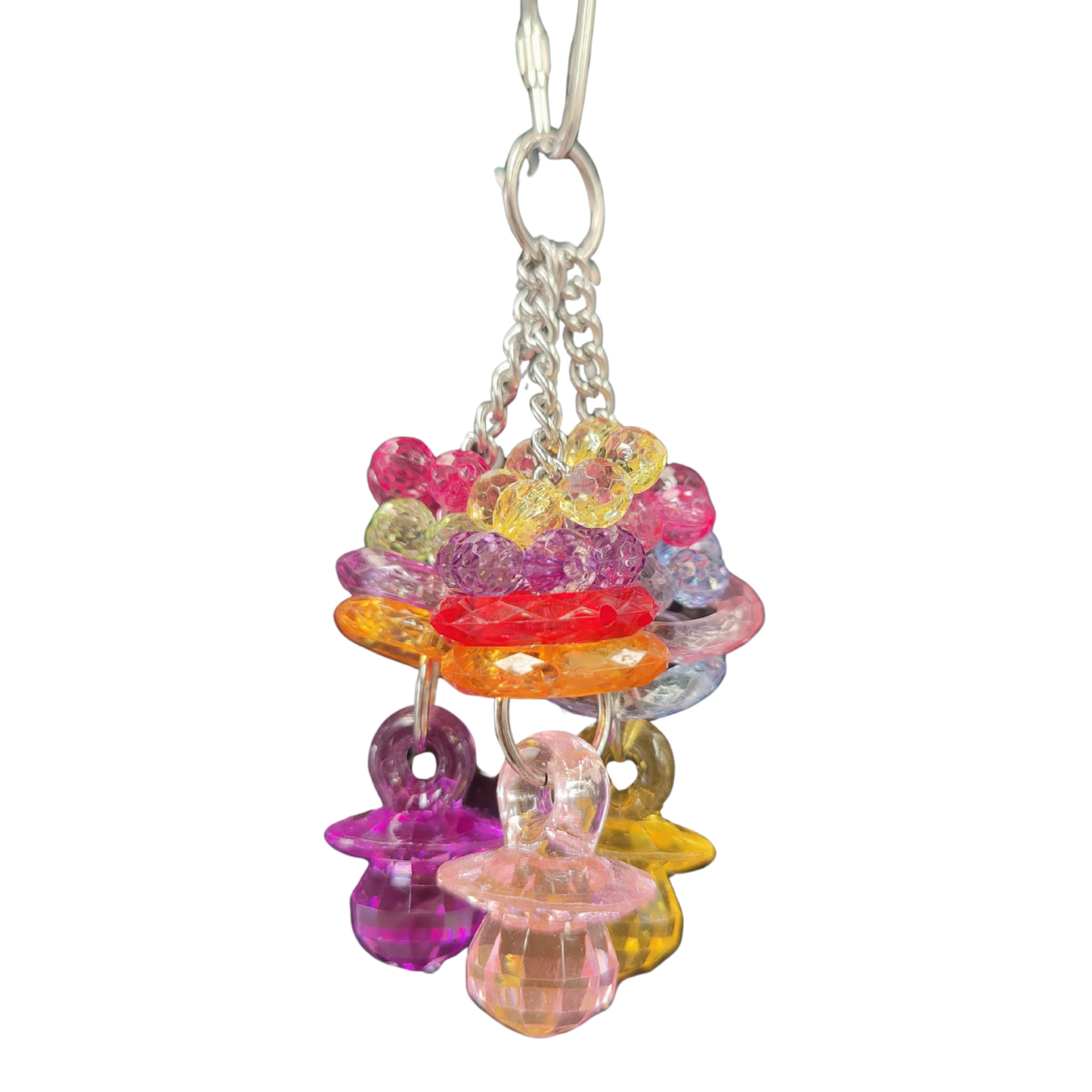 3 chains of bling bird toy