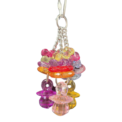 3 chains of bling bird toy