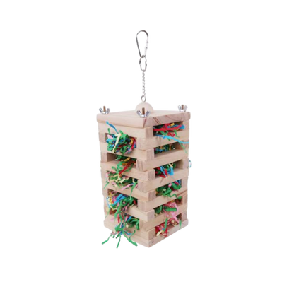 Block Tower Bird Toy
