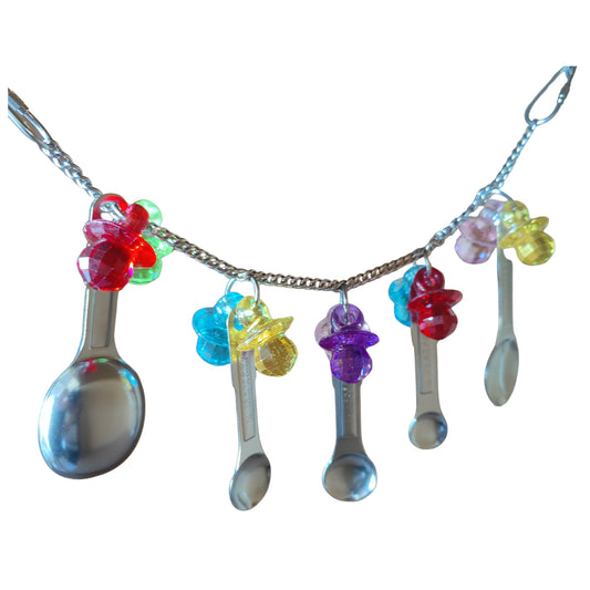 Chain Metal and Bling Bird Toys Lou Lou Bells Bird Toys