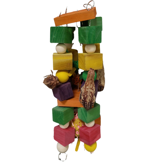Chunky Blocks Bird Toy