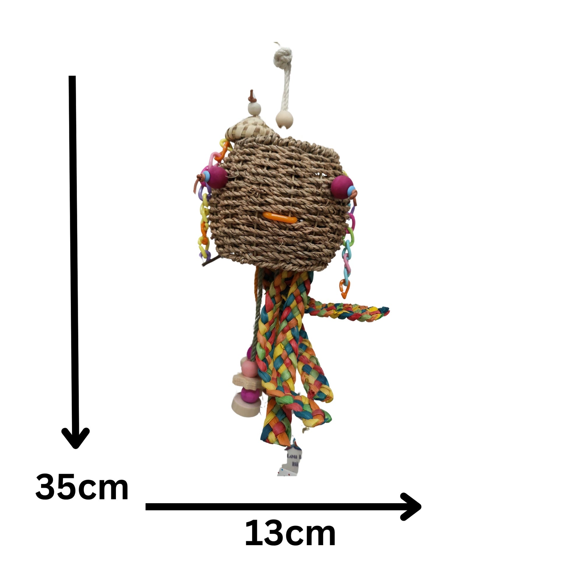 Cool Octopus Bird Toy Lou Lou Bells Bird Toys