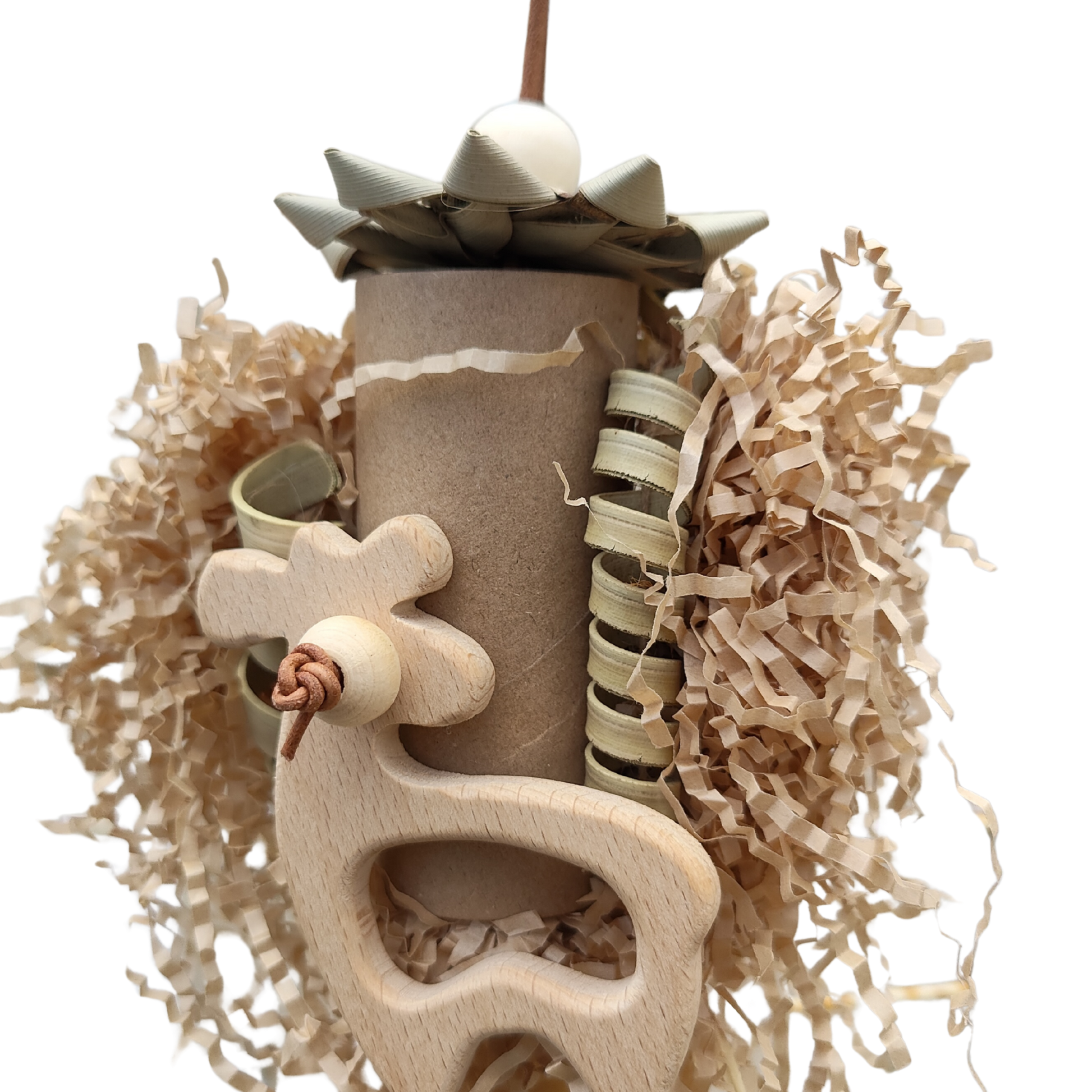 Cow Tube Bird Toy Lou Lou Bells Bird Toys