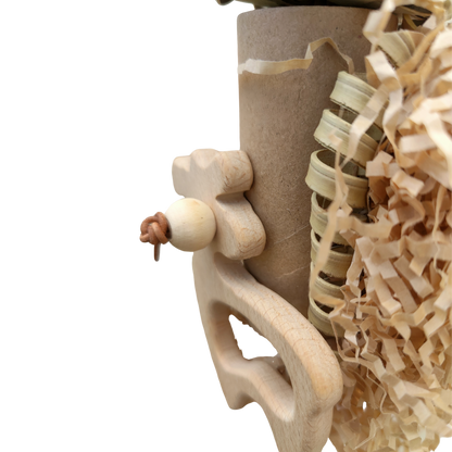 Cow Tube Bird Toy Lou Lou Bells Bird Toys