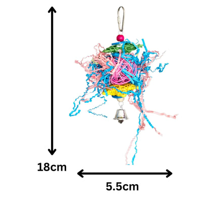 Crinkle Crinkle Little Star Bird Toy