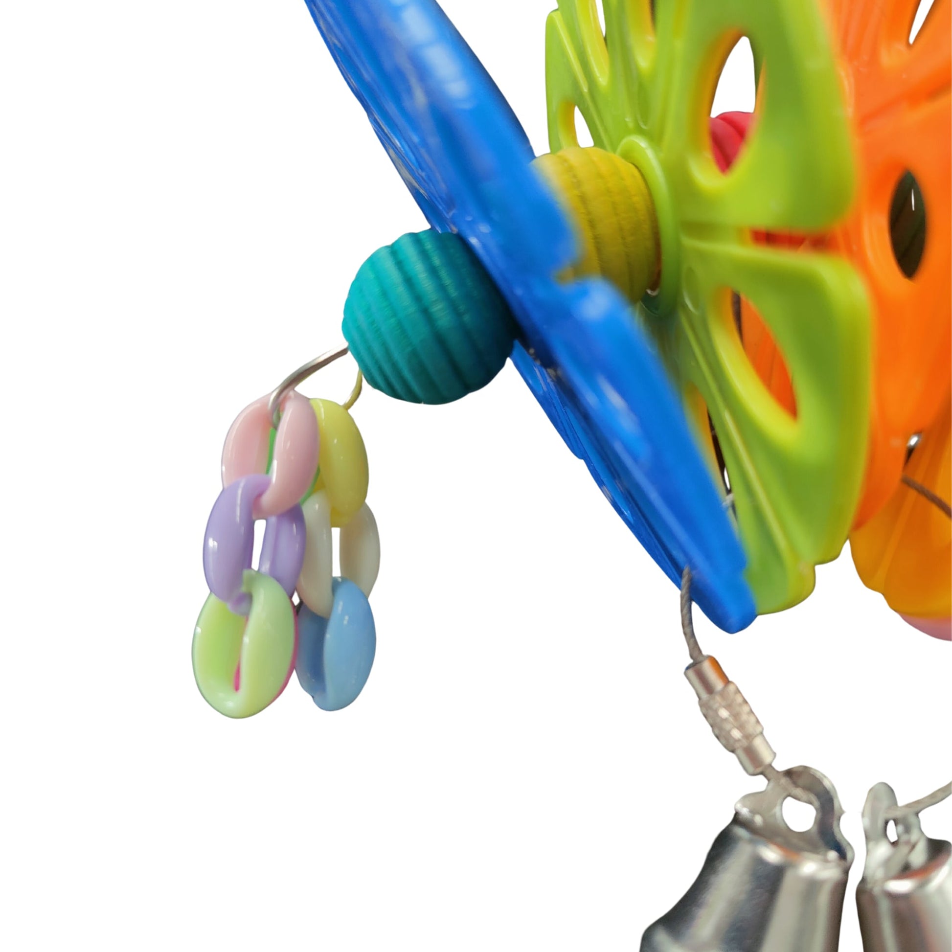 Small Discs and Beads Bird Toy Lou Lou Bells Bird Toys