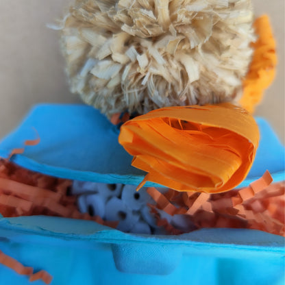Eggy Shred Bird Toy Lou Lou Bells Bird Toys