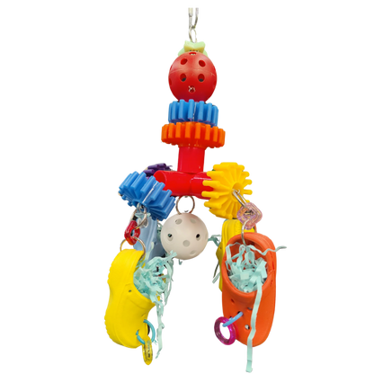 Four Crocs Bird Toy Lou Lou Bells Bird Toys