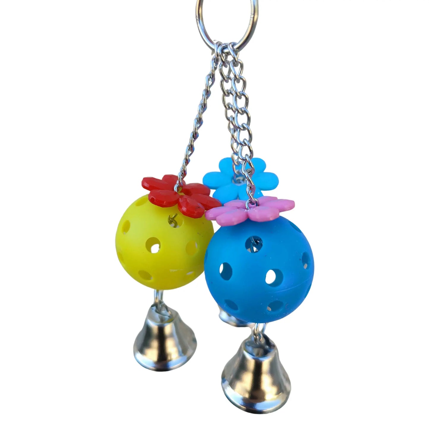 four three three close up bird toy