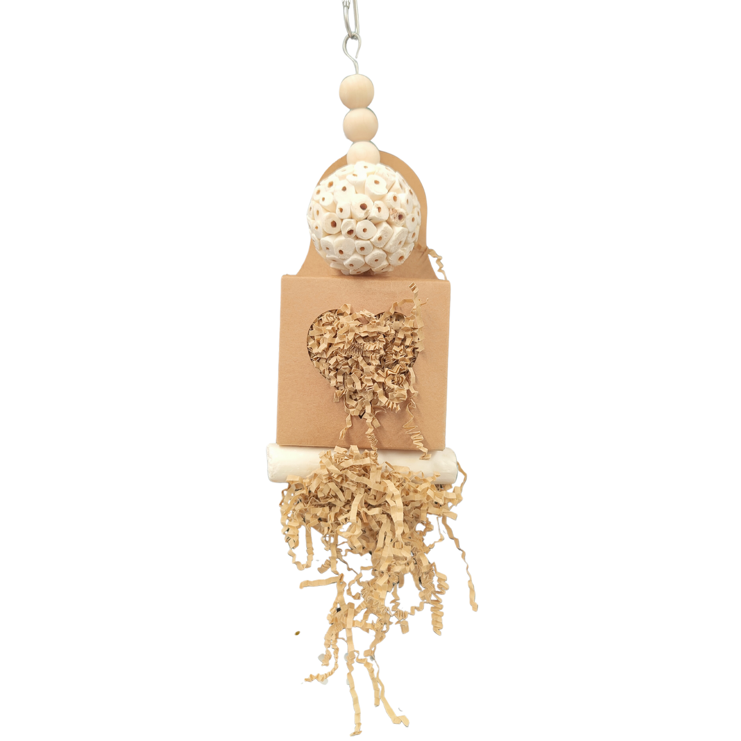 cardboard galaxy box bird toy