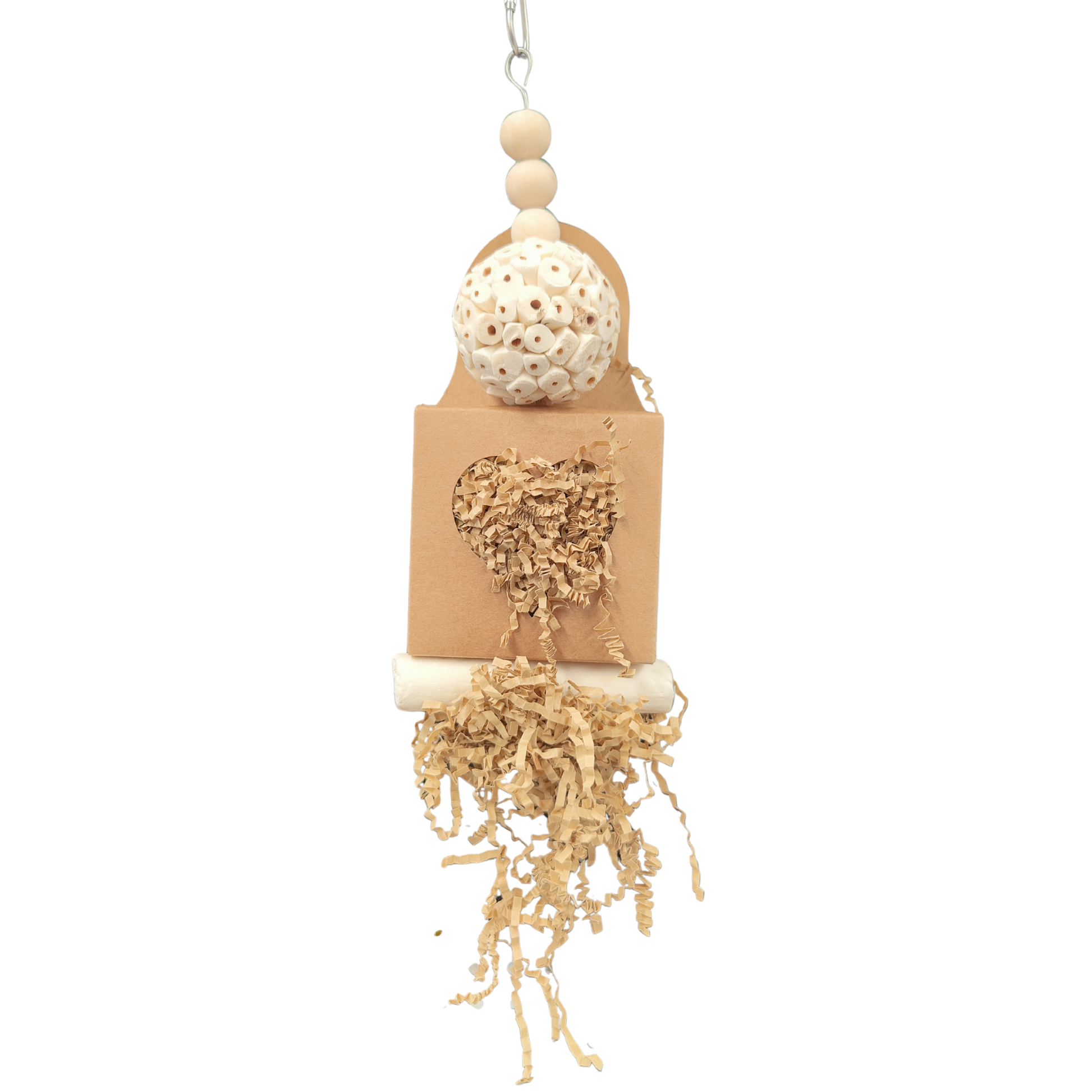 cardboard galaxy box bird toy