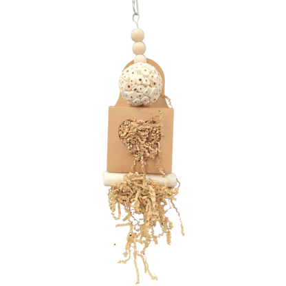 cardboard galaxy box bird toy