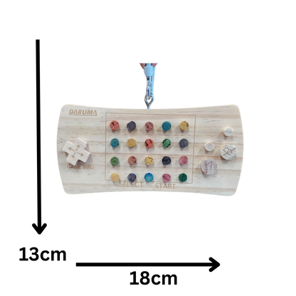 measurements of the game console bird toy