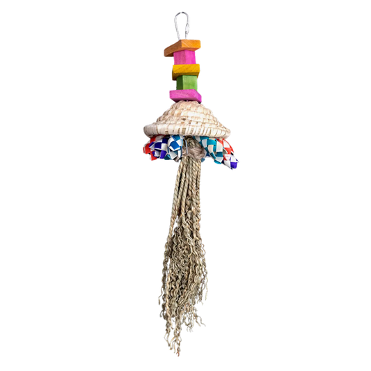Hanging Chewable Dangly Bird Toy