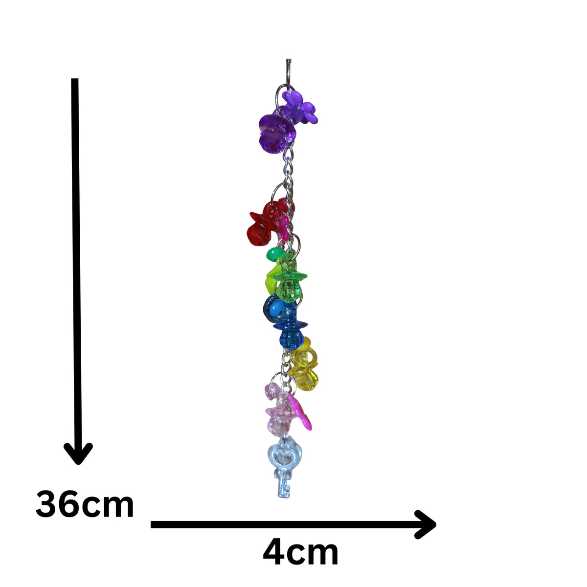 Hanging Diamond Dummies Bird Toy Lou Lou Bells Bird Toys