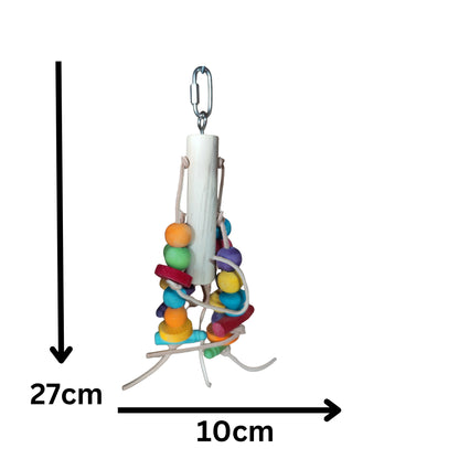 Hanging Logs Bird Toy Lou Lou Bells Bird Toys