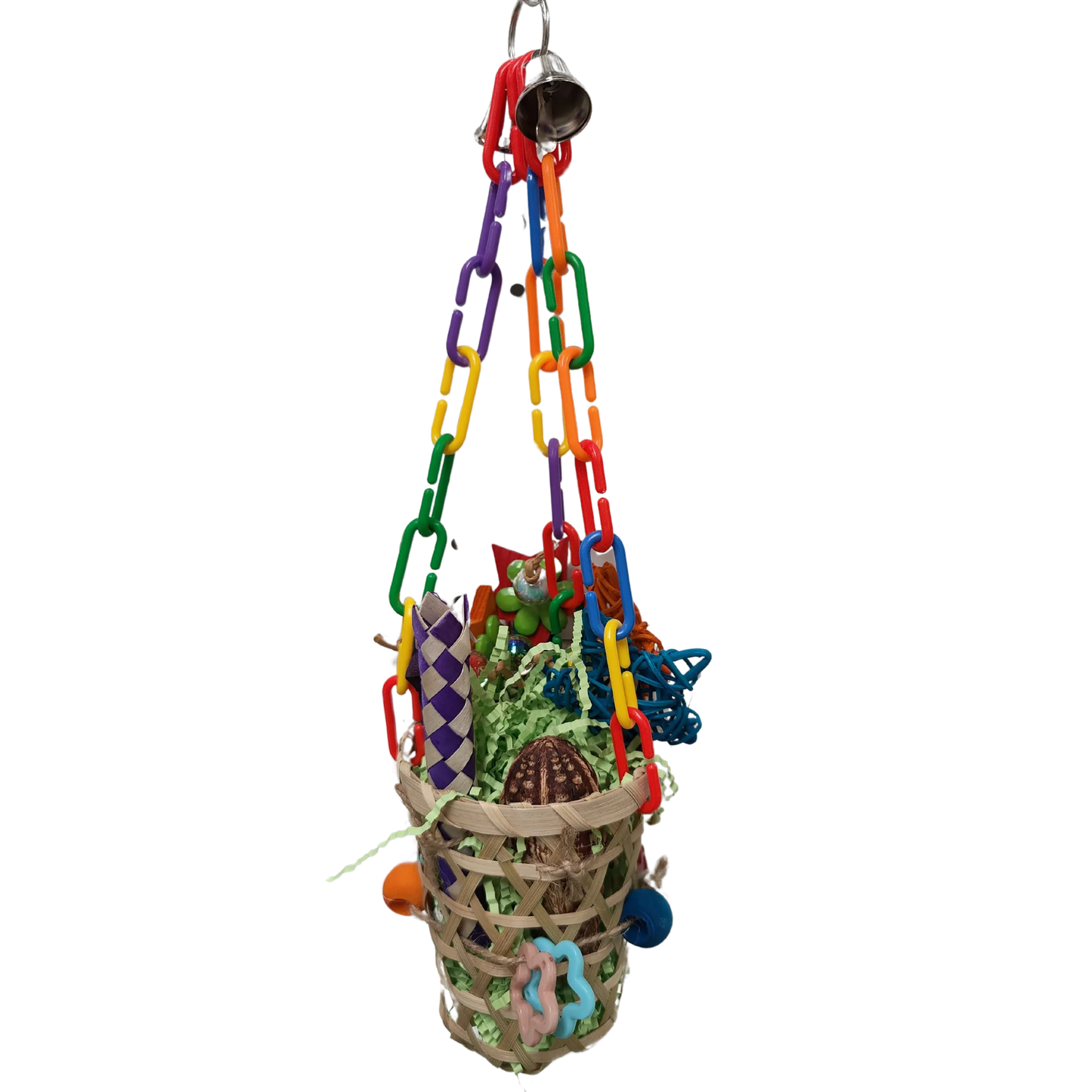 Hanging Star Cup Bird Toy