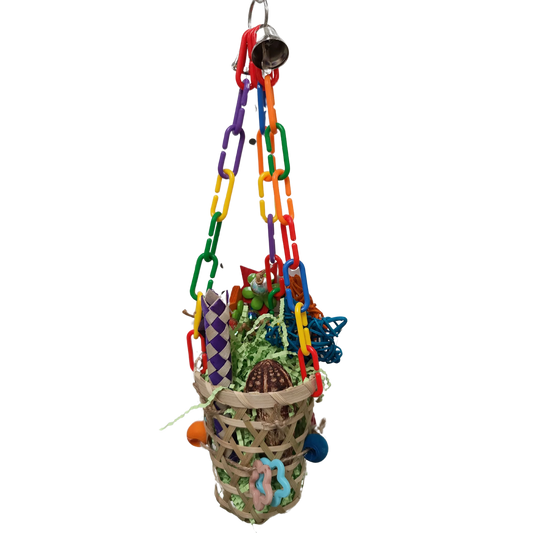 Hanging Star Cup Bird Toy