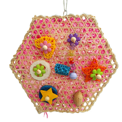 shredable hexy bird toy