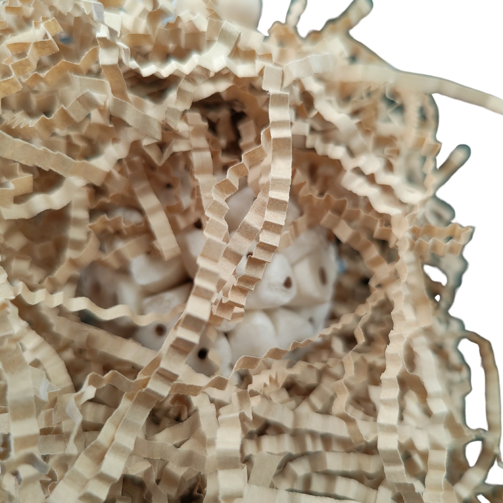 close up hidden sola ball bird toy