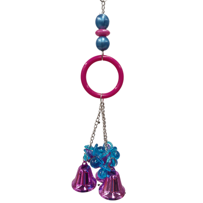 Large Ring Bells and Dummies Bird Toy Lou Lou Bells Bird Toys