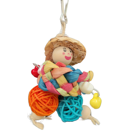 Little Man Shreddable Bird Toy