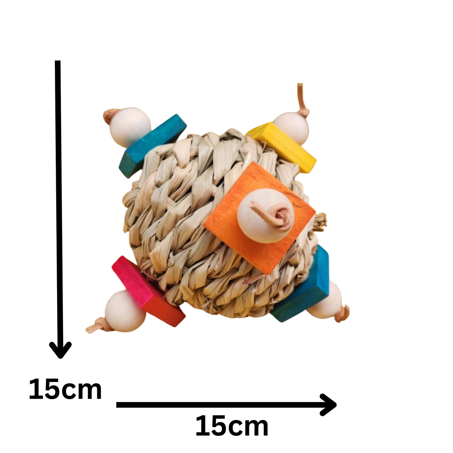 measurement of the large weave foot toy