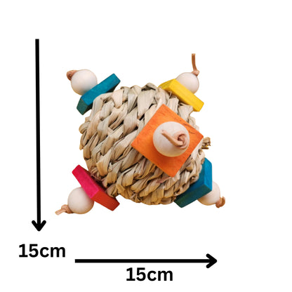 measurement of the large weave foot toy