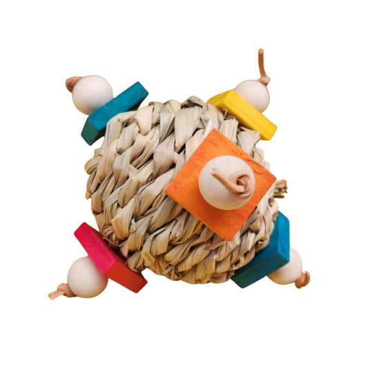 large weave foot toy for the bigger birds
