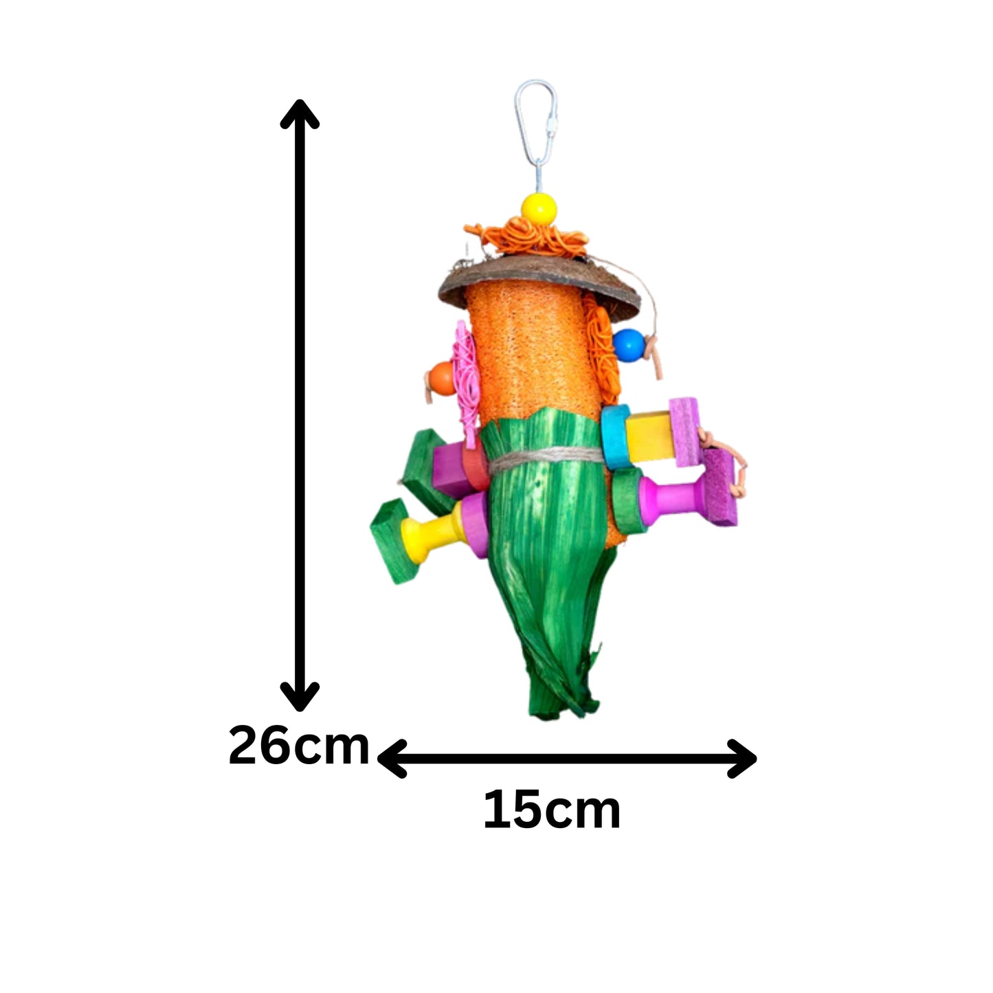 Lufa Man Shredable Bird Toy