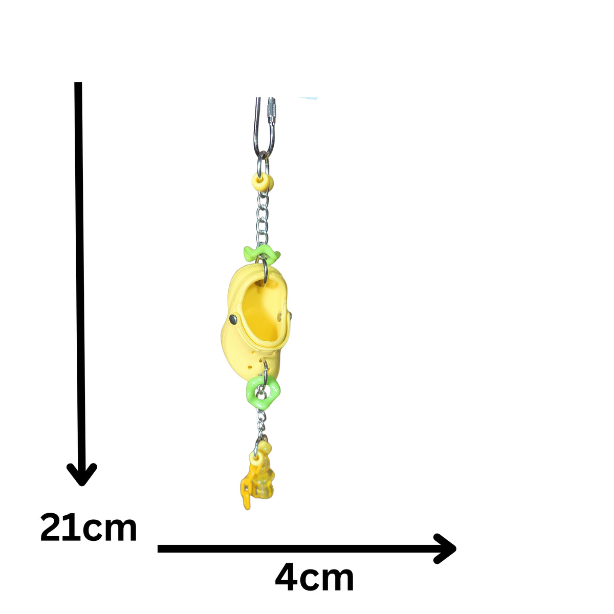Mini Croc with Dangles Bird Toy Lou Lou Bells Bird Toys
