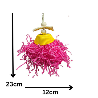 Mini Cupcake Girl Bird Toy Lou Lou Bells Bird Toys