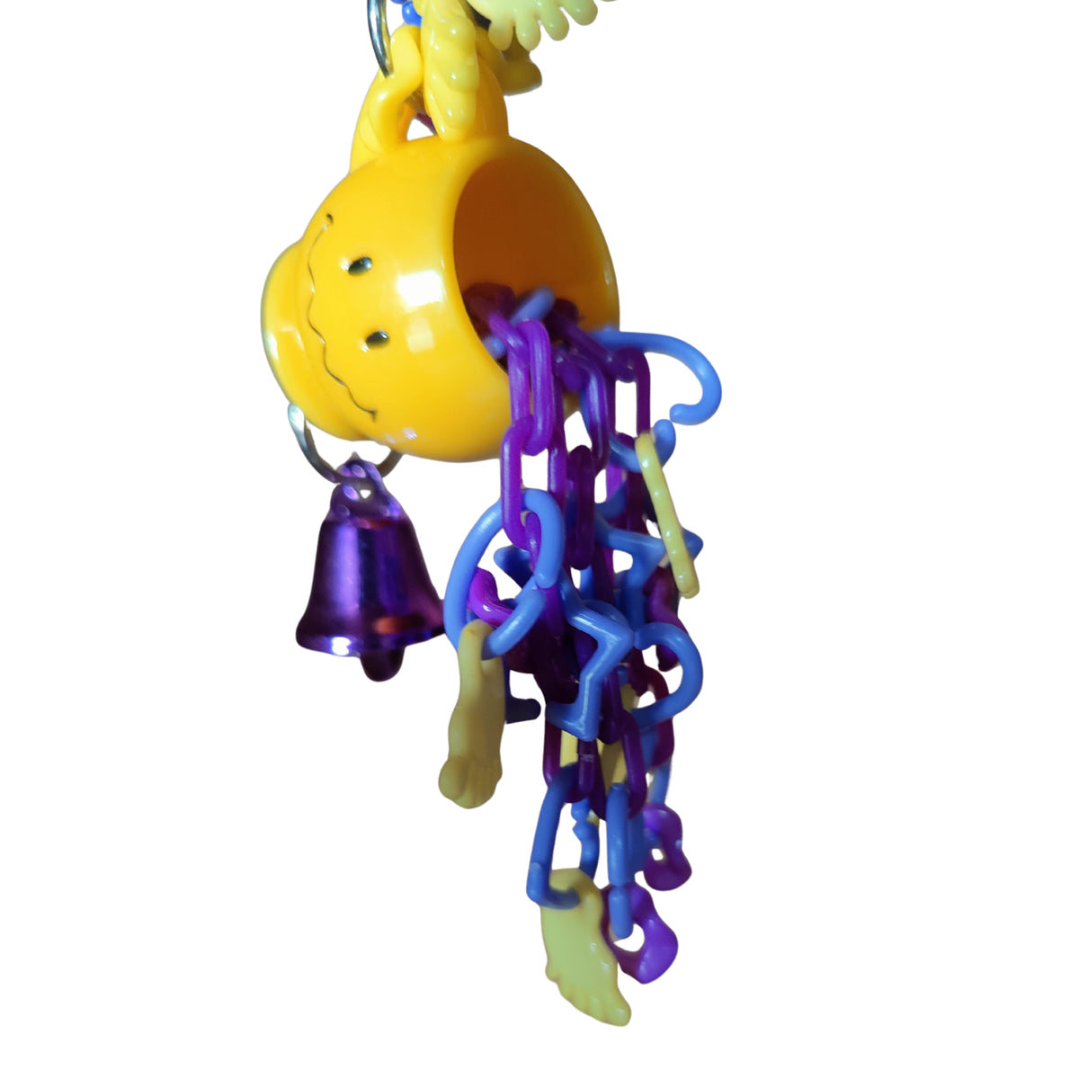 Mini Mug with Dangles Bird Toy Lou Lou Bells Bird Toys