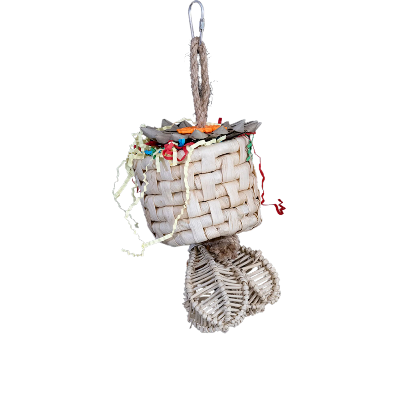 Natural Cup Foraging Bird Toy