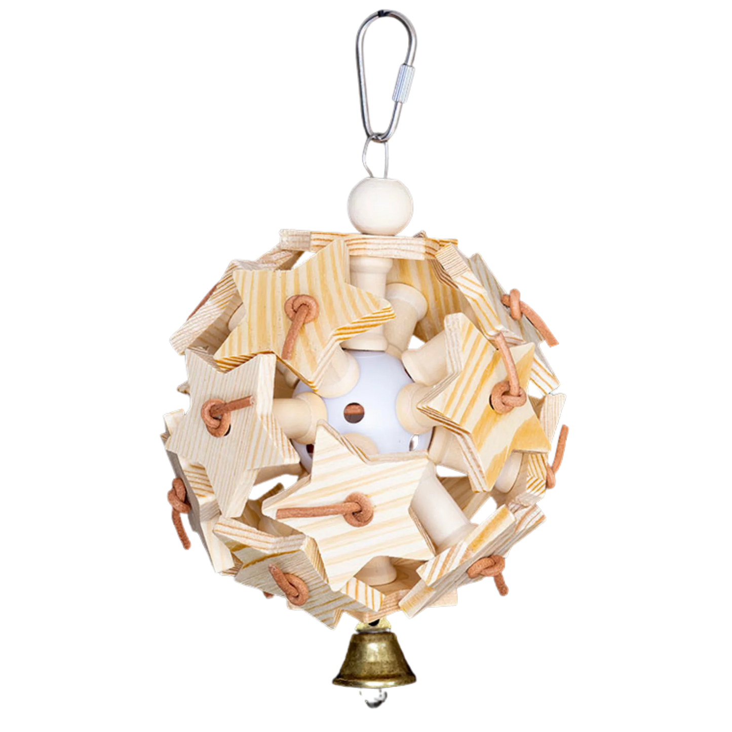 Natural Stars Ball Bird Toy