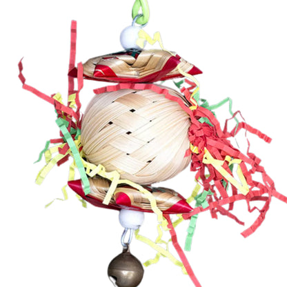Palm Weave Ball Bird Toy