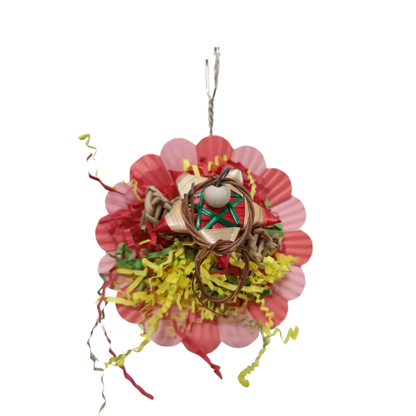 Paper Flower Bird Toy